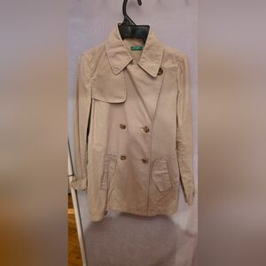 United Colors Of Benetton Beige Women's Trench Coat